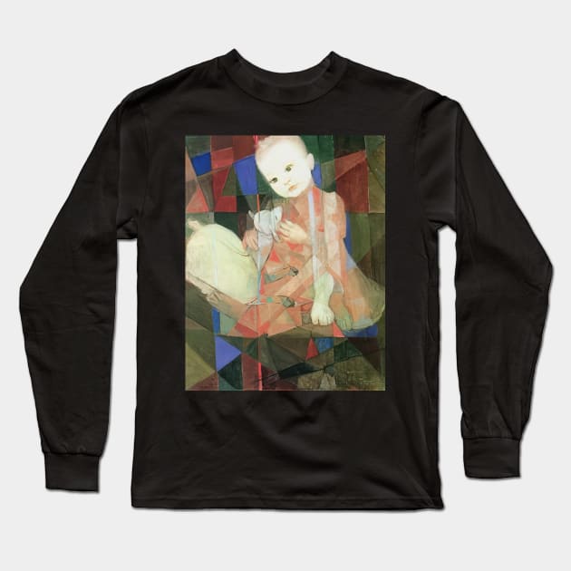 denise com carneiro branco 1961 - Candido Portinari Long Sleeve T-Shirt by Kollagio